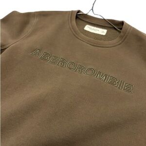 Abercrombie & Fitch Tan Crewneck Sweatshirt